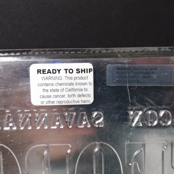 Dimension 9 Home Decorative Plate/Metal Tin Sign Georgia - Picture 4 of 4